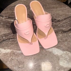 Coach Light Pink Women's Sandals